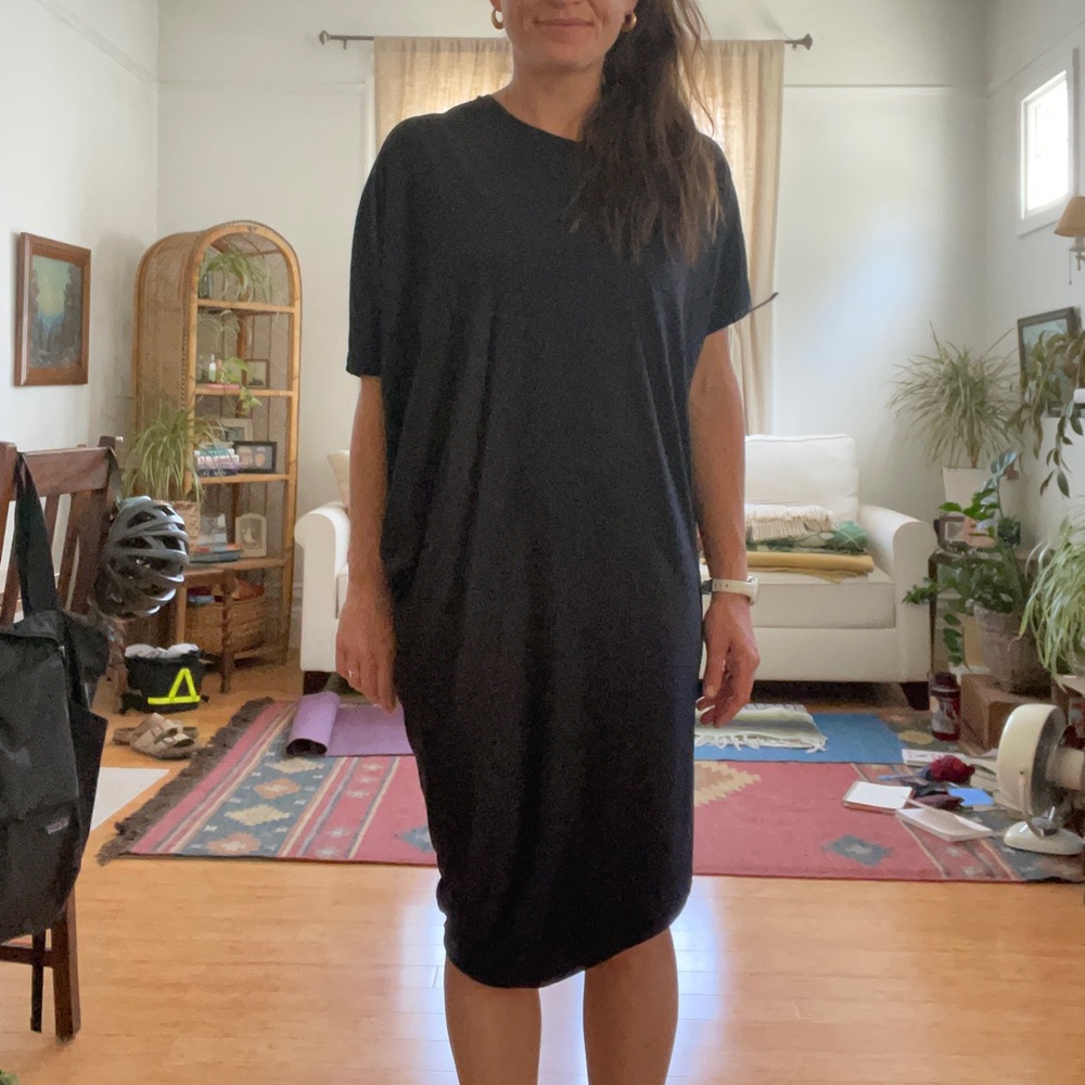 Black Athleta dress